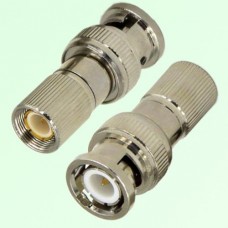 75ohm RF Adapter 1.6/5.6 DIN Male Plug to BNC Male Plug