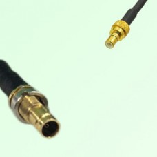 75ohm 1.0/2.3 DIN Female to SMB Male Coax Cable Assembly
