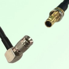 75ohm 1.0/2.3 DIN Male R/A to 1.0/2.3 DIN Female Coax Cable Assembly