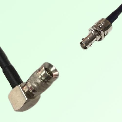 75ohm 1.0/2.3 DIN Male R/A to HD-BNC Bulkhead Female Cable Assembly