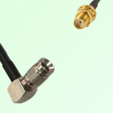 75ohm 1.0/2.3 DIN Male R/A to SMA Bulkhead Female Coax Cable Assembly