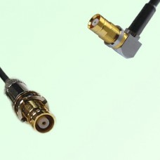 75ohm 1.6/5.6 DIN Female to 1.6/5.6 DIN Female R/A Coax Cable Assembly