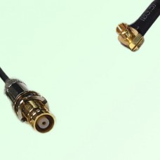 75ohm 1.6/5.6 DIN Female to MCX Male Right Angle Coax Cable Assembly