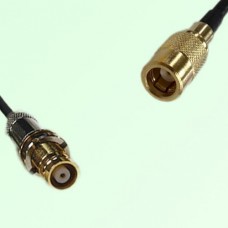 75ohm 1.6/5.6 DIN Female to SMB Female Coax Cable Assembly
