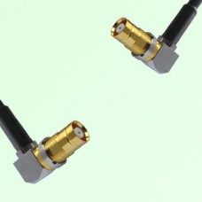75ohm 1.6/5.6 DIN Female R/A to 1.6/5.6 DIN Female R/A Cable Assembly