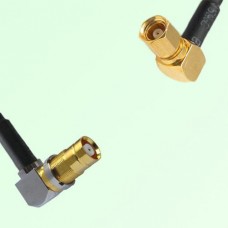 75ohm 1.6/5.6 DIN Female R/A to SMC Female R/A Coax Cable Assembly