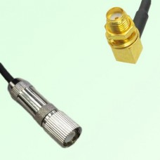 75ohm 1.6/5.6 DIN Male to SMA Bulkhead Female R/A Coax Cable Assembly