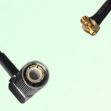 75ohm 1.6/5.6 DIN Male R/A to MCX Male R/A Coax Cable Assembly