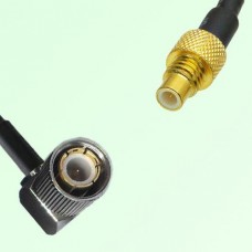 75ohm 1.6/5.6 DIN Male Right Angle to SMC Male Coax Cable Assembly