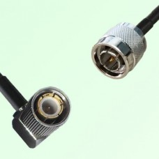 75ohm 1.6/5.6 DIN Male Right Angle to TNC Male Coax Cable Assembly