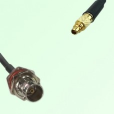 75ohm BNC Bulkhead Female to MMCX Male Coax Cable Assembly