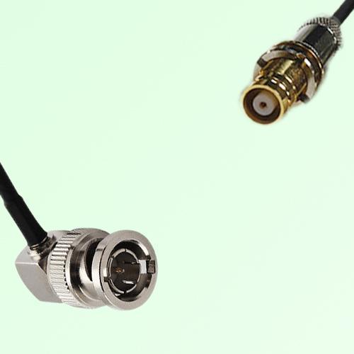 75ohm BNC Male Right Angle to 1.6/5.6 DIN Female Coax Cable Assembly