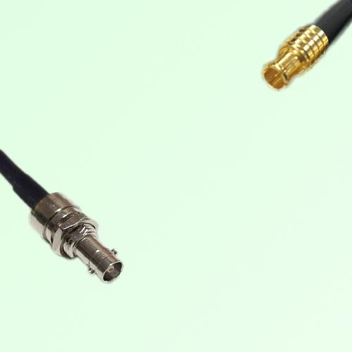 75ohm HD-BNC Bulkhead Female to MCX Male Coax Cable Assembly