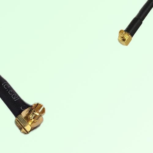 75ohm MCX Male R/A to MMCX Male R/A Coax Cable Assembly