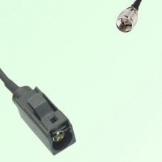 FAKRA SMB A 9005 black Female Jack to Mini UHF Male Plug Cable