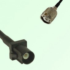 FAKRA SMB A 9005 black Male Plug to TNC Male Plug Cable
