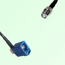 FAKRA SMB C 5005 blue Female Jack RA to Mini UHF Female Jack Cable
