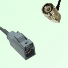 FAKRA SMB G 7031 grey Female Jack to TNC Male Plug Right Angle Cable