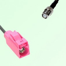 FAKRA SMB H 4003 violet Female Jack to Mini UHF Female Jack Cable