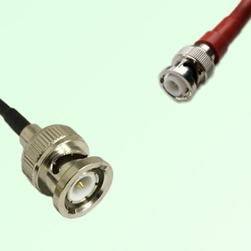 BNC Male to MHV 3KV Male RF Cable Assembly