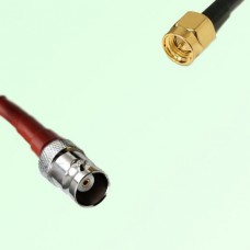 MHV 3KV Female to SMA Male RF Cable Assembly
