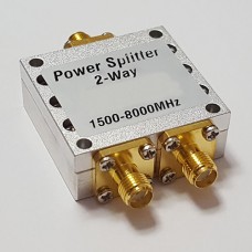 2 Way SMA Female Jack RF Power Splitter/Divider 1500-8000MHz