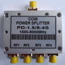4 Way SMA Female Jack RF Power Splitter/Divider 1500-8000MHz