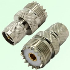 RF Adapter Mini UHF Male Plug to UHF SO239 Female Jack