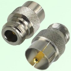 RF Adapter N Female to UHF Male Quick Push-on