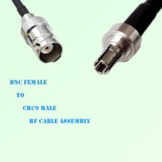 BNC Female to CRC9 Male RF Cable Assembly