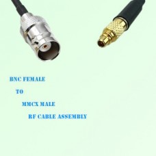 BNC Female to MMCX Male RF Cable Assembly