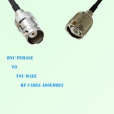 BNC Female to TNC Male RF Cable Assembly