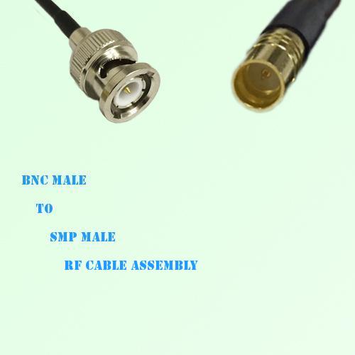 BNC Male to SMP Male RF Cable Assembly