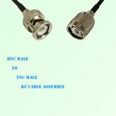 BNC Male to TNC Male RF Cable Assembly