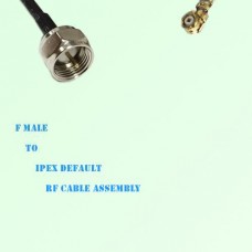 F Male to IPEX RF Cable Assembly