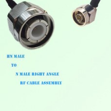 HN Male to N Male Right Angle RF Cable Assembly