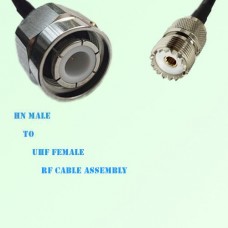 HN Male to UHF Female RF Cable Assembly