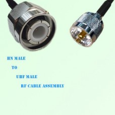 HN Male to UHF Male RF Cable Assembly
