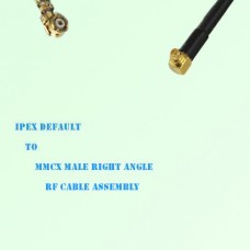 IPEX to MMCX Male Right Angle RF Cable Assembly