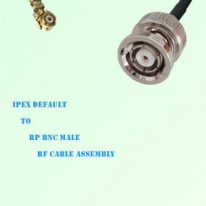 IPEX to RP BNC Male RF Cable Assembly