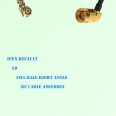 IPEX to SMA Male Right Angle RF Cable Assembly