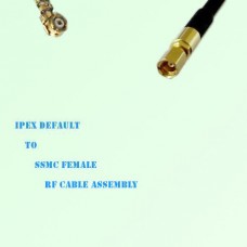 IPEX to SSMC Female RF Cable Assembly