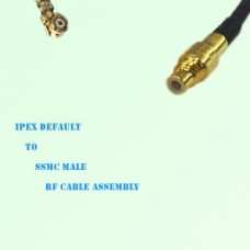 IPEX to SSMC Male RF Cable Assembly