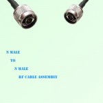 N Male to N Male RF Cable Assembly