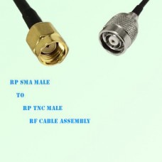 RP SMA Male to RP TNC Male RF Cable Assembly