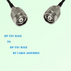 RP TNC Male to RP TNC Male RF Cable Assembly
