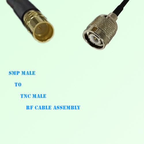 SMP Male to TNC Male RF Cable Assembly