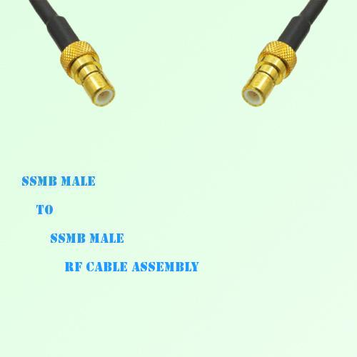 SSMB Male to SSMB Male RF Cable Assembly