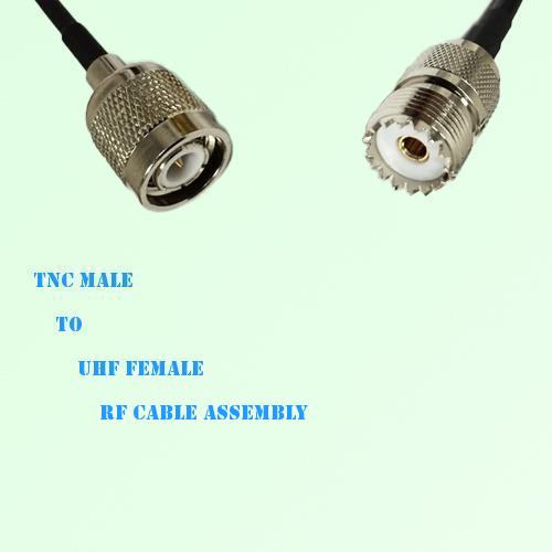 TNC Male to UHF Female RF Cable Assembly