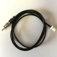 FAKRA SMB B 9001 white Male Plug to DIN Male Plug Cable RG174 4ft FAKRA SMB B 9001 white Male Plug to DIN Male Plug Cable RG174 4ft